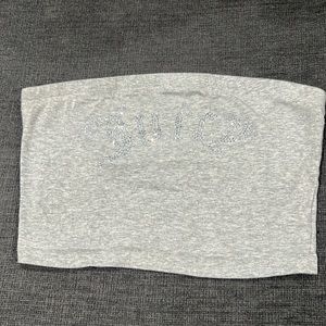 JUICY COUTURE X URBAN OUTFITTERS TUBE TOP size M